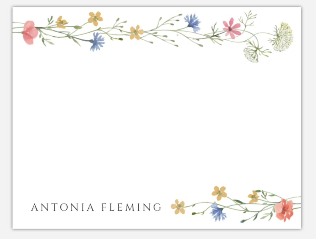 personalized note cards